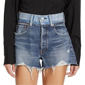 New! Moussy Lewiston Shorts in Blue